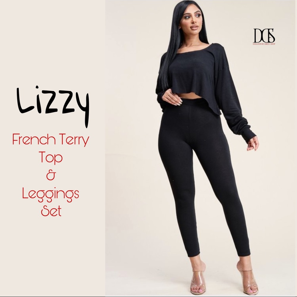 Arrived! French Terry Top & Leggings Set